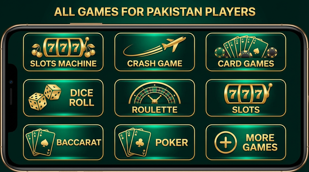 Main screen of Karachi 777 games page for PK players