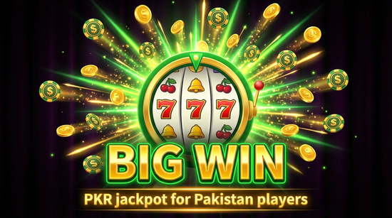 Big win animation on Karachi 777 slot game