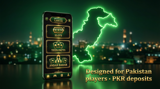 Main screen of Karachi 777 pk page for PK players